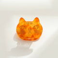 Ginger | Hand Painted Cat Eco-Friendly Claw Clip