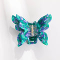 Bella Blue | Medium Double Butterfly Claw Clip