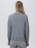 Maddi Cotton V-Neck Collar Pullover