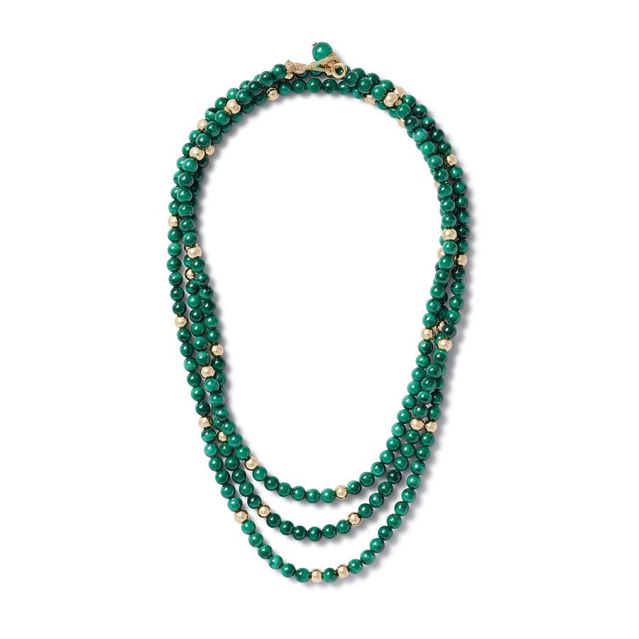 Layered: Malachite + Gold