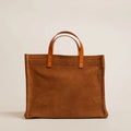 Medium Mimi Bag - Suede Caramel