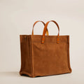 Medium Mimi Bag - Suede Caramel