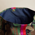 Medium Jane Slouch Bag - Nylon Camo with Pink & Red Stripe