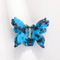 Bella Blue | Medium Double Butterfly Claw Clip