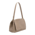 Natalia Taupe Recycled Vegan Shoulder Bag