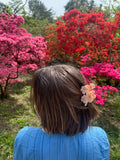 Hand-painted Cherry Blossoms Claw Hair Clip