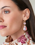 Batina Earrings Pink Mother-of-Pearl