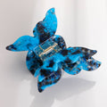 Bella Blue | Medium Double Butterfly Claw Clip