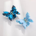 Bella Blue | Medium Double Butterfly Claw Clip