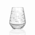 School of Fish Stemless Wine Glass 18oz