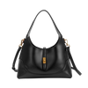 Caroline Black Recycled Vegan Shoulder Bag