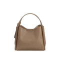 Felicity Taupe Recycled Vegan Top Handle Bag