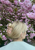 Hand-painted Cherry Blossoms Claw Hair Clip