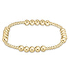Classic Blissful Pattern 2.5mm Bead Bracelet -
