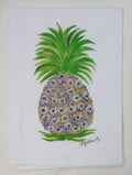 Limited Edition Watercolor Oyster Pineapple Flour Sac Napkin