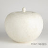 Bubble Lidded Pot - Ivory