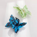 Bella Blue | Medium Double Butterfly Claw Clip