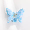 Bella Blue | Medium Double Butterfly Claw Clip