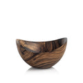 Mango Wood Marbleized Bowl