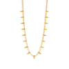 Cleopatra Ra Necklace, 16"+2" - Gold