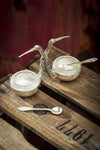 Stork Salt and Pepper Cellar