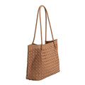 Victoria Tan Recycled Vegan Tote Bag