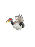 Hand-painted Crane Bird Claw Hair Clip | Eco-Friendly