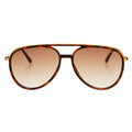 Fulton Unisex Aviator Sunglasses - Tortoise