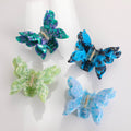 Bella Blue | Medium Double Butterfly Claw Clip