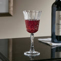 Royal Carved Stemmed Wine Glass