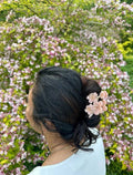 Hand-painted Cherry Blossoms Claw Hair Clip