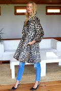 Vegan Leopard Coat