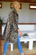 Vegan Leopard Coat