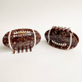 Game Day Large Football Claw Clip