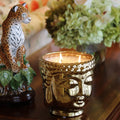 Gold Buddha Candle