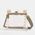 Tony Medium Handbag - Clear