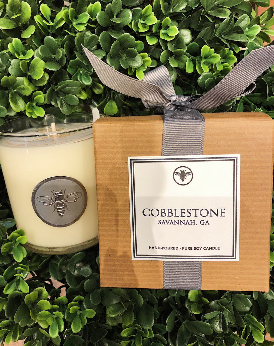 Cobblestone Candle