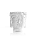 White Buddha Candle